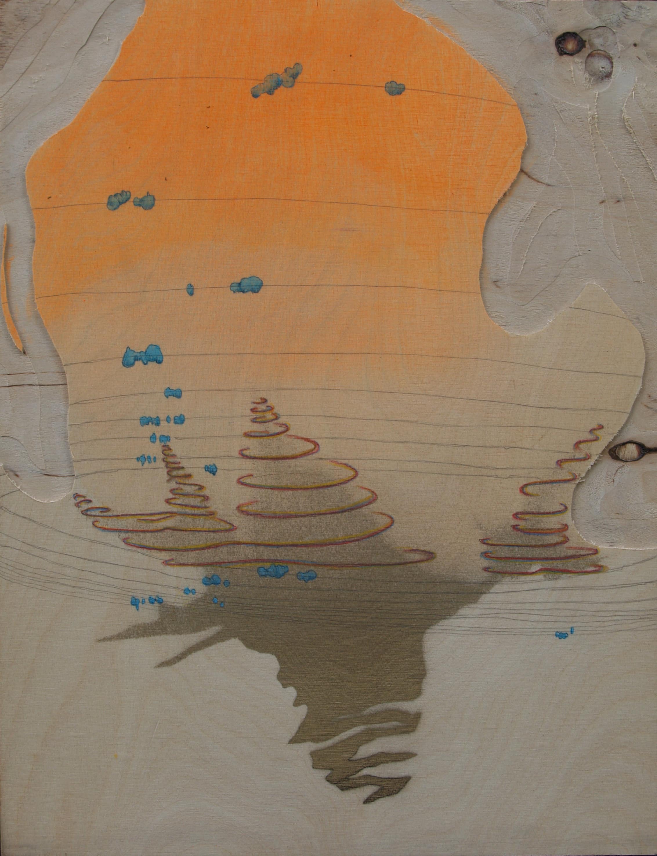 Malerei auf Holz Atelier München Westend