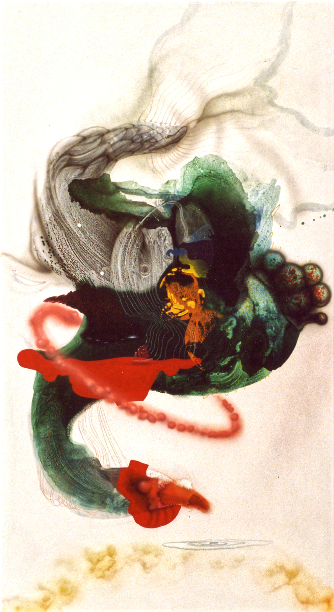 Angedeuteter Vogel / implied bird